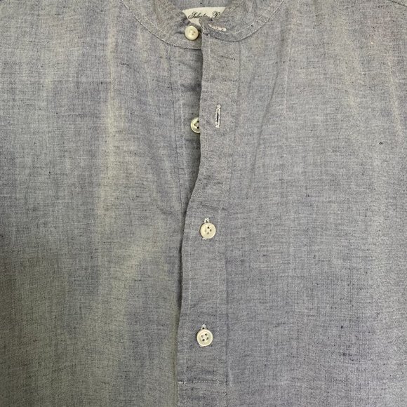 NWOT Salvator Piccolo Linen Henley Tunic - Picture 3 of 7